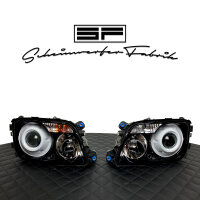 Headlight Painting - Mercedes Actros MP3 - Truck