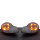 Headlight Conversion - Porsche 911 996.1 Boxster 986.1 Halogen - Bi-LED Panamera Style 4-Point Daytime Running Light - Painting Black