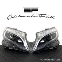 Scheinwerfer-Lackierung - Mercedes V-Klasse Vito W447