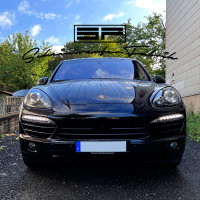 Scheinwerfer-Umbau - Porsche Cayenne 958.1 S Diesel 92A - GTS Turbo Optik 4-Punkt LED-Tagfahrlicht