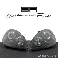 Scheinwerfer-Umbau - Porsche Cayenne 958.1 S Diesel 92A - GTS Turbo Optik 4-Punkt LED-Tagfahrlicht