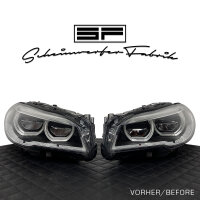 Scheinwerfer-Lackierung - BMW 5er M5 F07 F10 F10M F11 Gran Turismo LCI