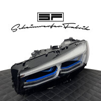 Scheinwerfer Glas Scheibe passt für BMW 7er M G11 G12 LCI Adaptive LED (Bj. 2019 - 2022) Reparatur