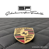 Lackierung Fahrzeug Embleme Leisten - Porsche - Wappen Logos Zeichen Beschriftung Badges Stuttgart