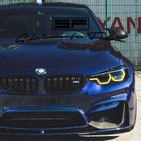 LED boards yellow daytime running lights fit for BMW M3 M4 3 Series 4 Series F80 F82 F83 F32 F33 F36 LCI (2017 - 2020) CSL-Style