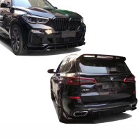 Sport-Performance Bodykit Komplett +Doppelsteg Grill schwarz glanz passt für BMW X5 G05 M-Paket ab Bj 2018