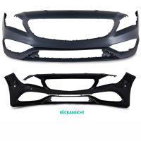 Sport Bodykit komplett passt für Mercedes W117 CLA Bj 16-18 Mopf Umbau SRA/PDC nicht A45 AMG