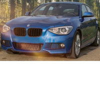 Sport Umbau Stoßstange vorne + Zubehör passt für BMW 1er F20 F21 vor Facelift 2011-2015