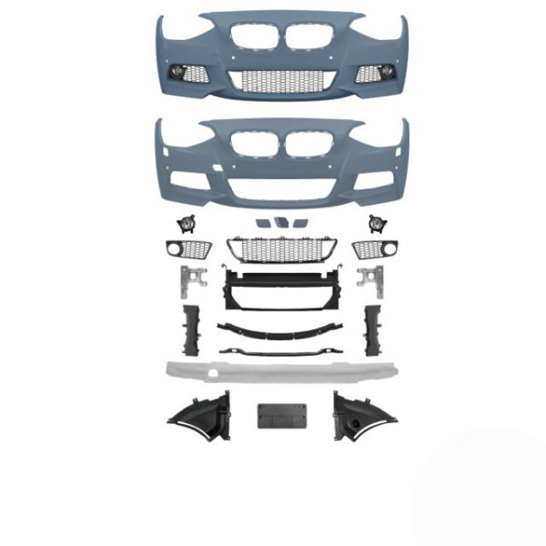 AN Sport-Performance Stoßstange Hinten +135i Duplex Diffusor für M-Paket passend für BMW 1er F20 F21  Bj.11-15