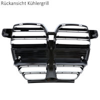 Sport Umbau Stoßstange vorne + Kühlergrill schwarz passt für BMW G20 G21 ab 19-22 in G80 Evo Look