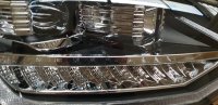 LED Tagfahrlicht Scheinwerfer passend für VW T6 2015-19 schwarz mit dynamischem Blinke