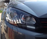 LED Tagfahrlicht-Scheinwerfer passend für VW Golf 6...
