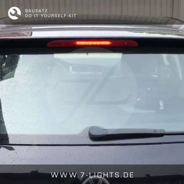 BRAKE7LIGHT passt für VW Seat Skoda mit Spritzdüse (Ohne Spoiler) (dynamisches 3. drittes Bremslicht)