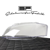 Scheinwerfer Glas Scheibe passt für Audi A3 S3 8P Vor-Facelift Xenon Halogen (Bj. 2004 - 2008) Reparatur