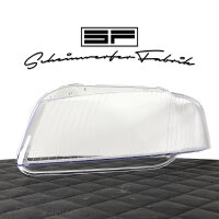 Scheinwerfer Glas Scheibe passt für Audi A3 S3 8P Vor-Facelift Xenon Halogen (Bj. 2004 - 2008) Reparatur