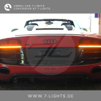 Rückleuchten-Umbau - Dynamische LED Blinker passt für Audi R8 42 VFL