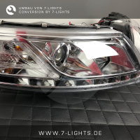 Umbau - Dynamische Blinker LED TFL Scheinwerfer - Sonar -  für viele Modelle!