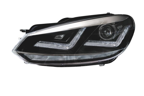 Scheinwerfer LEDriving  Xenarc CHROME für Golf VI LED-Tagfahrlicht und D8S Xenon 2 St. OSRAM