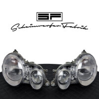 Headlight Restoration - Mercedes-Benz CLK W208 - Cloudy / Dull / Yellowed