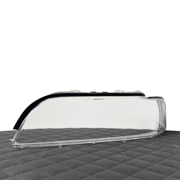 Scheinwerfer Glas Scheibe passt für BMW 5er e39 Facelift LCI Halogen Xenon Keine Rand Verdeckung (Bj. 2000 - 2004)