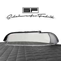 Scheinwerfer Glas Scheibe passt für BMW 5er e39 Facelift LCI Halogen Xenon Keine Rand Verdeckung (Bj. 2000 - 2004)