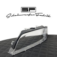 Scheinwerfer Glas Scheibe passt für BMW 5er e39 Facelift LCI Halogen Xenon Keine Rand Verdeckung (Bj. 2000 - 2004)