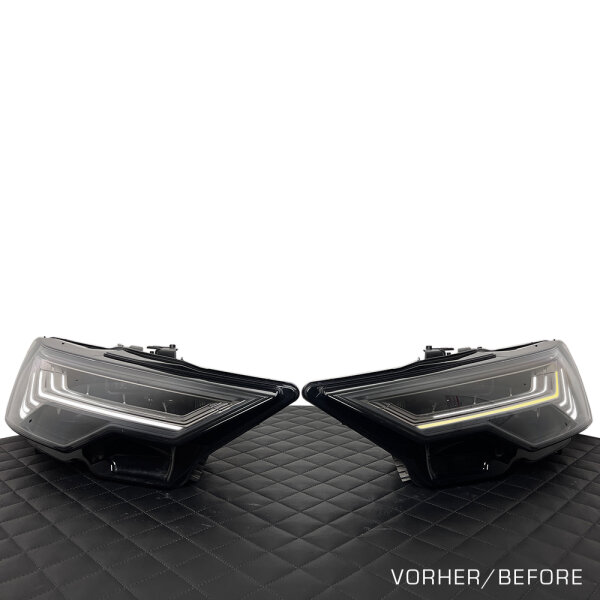 Reparatur - Audi A6 S6 4K C8 HD Matrix- LED-Tagfahrlicht Defekt Ausfall Lichtleiter