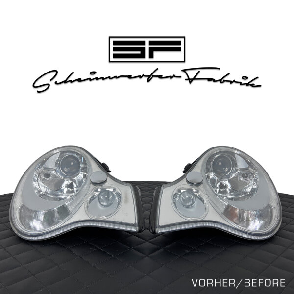 Projector Conversion - Porsche 911 (996.2) Halogen to LED - Performance Upgrade - Headlight Conversion
