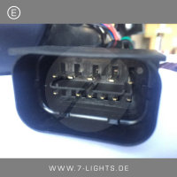 Lightbar Xenon D1S Scheinwerfer passend f&uuml;r BMW E90 E91 05-08 chrom HID