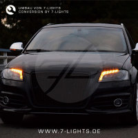 Scheinwerfer-Umbau - Dynamischer LED Blinker passt für Audi A3 S3 RS3 8P FL