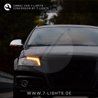 Scheinwerfer-Umbau - Dynamischer LED Blinker passt für Audi A3 S3 RS3 8P FL