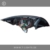 Voll-LED Rückleuchten passend für Audi TT 8J 06-14 rot 8S-Optik dynamische Blinker