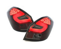 LED Rückleuchten passend für Skoda Fabia 5J 07-14 rot/rauch