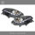 LED TAGFAHRLICHT Scheinwerfer passend für Fiat Bravo 07+ schwarz Sonar
