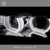 Lightbar Angel Eyes Scheinwerfer passend für BMW E90...