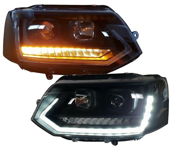 Tagfahrlicht Scheinwerfer dynamischer LED Blinker passend für VW T5 0,  539,90 €