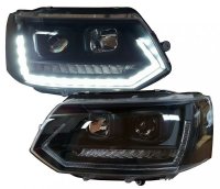 Tagfahrlicht Scheinwerfer dynamischer LED Blinker passend für VW T5 09-15