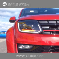Scheinwerfer-Umbau - Dynamischer LED Blinker RGBW passt für VW Amarok