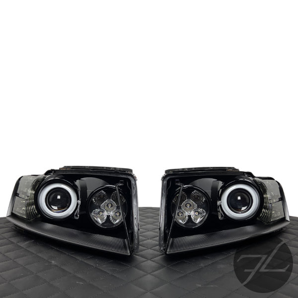 Headlight Painting - Audi A8 S8 4E D3 - W12 Xenon