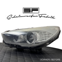 Scheinwerfer Glas Scheibe passt für BMW 5er GT F07 (Bj. 2009 - 2017) Halogen Xenon