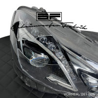 Scheinwerfer Glas Scheibe passt für Mercedes-Benz E W212 Mopf (2013 - 2017) Xenon LED Reparatur