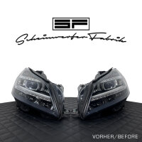 Scheinwerfer-Lackierung - Mercedes CLS C218 W218 63 AMG