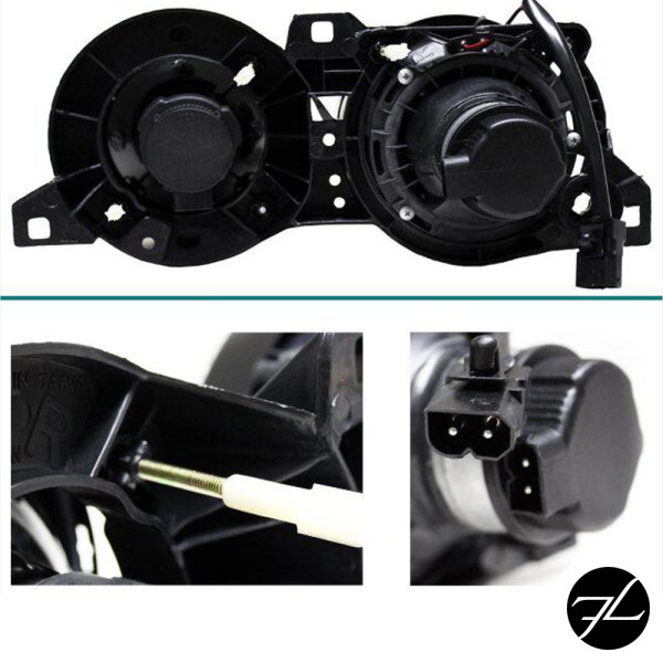 thumbnail image 2 of DEPO Black H1/H1 Reticle Headlights For BMW E30 3 Series (1982-1994) – Pair 2 of 6