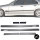Türleisten SET Schwarz Zierleisten passt für BMW E36 Limousine Touring Serie & M-Paket