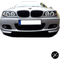 2x CCFL Angel Eyes Scheinwerfer Schwarz passt f BMW E46 FACELIFT 4/5 Türer 01-05