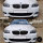 SET Doppelsteg K&uuml;hlergrill Schwarz MATT Grill passend f&uuml;r BMW 5er E60 E61 + LCI
