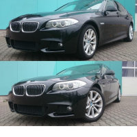 Sport Umbau Stoßstange vorne für PDC / SRA passend für BMW 5er F10 F11 Serie + M-Paket 10-13