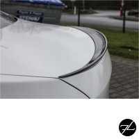 Heckspoiler Heckspoilerlippe Carbon hochglanz Optik + 3M passend f&uuml;r BMW F10