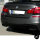 Chrom Auspuffblenden SET eckig + Zubeh&ouml;r passend f&uuml;r BMW F10 F11 550 M-Paket