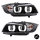 SATZ Xenon Scheinwerfer Schwarz D1S+TAGFAHRLICHT U-LED passt für BMW 3er E90 E91 05-08